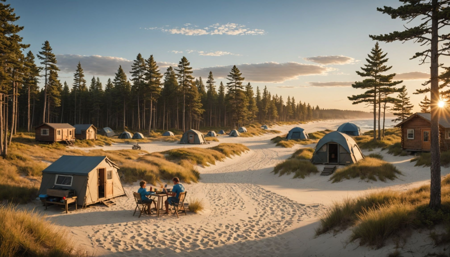 Campings vias sélection : cadre naturel et accès mer