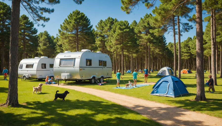 Vivre des vacances en plein air au camping bel air en vendée